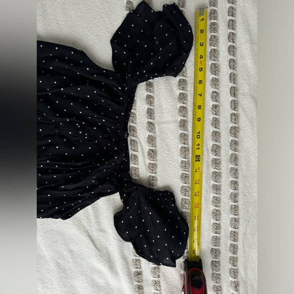 American eagle black polka dot top - Picture 7 of 9